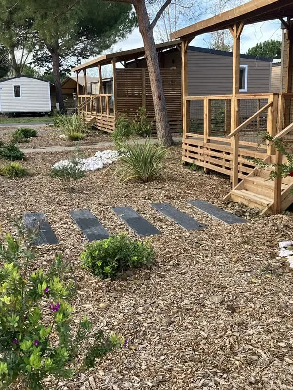 Aménagement camping espace paysager contrat entretien annuel