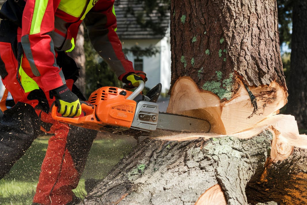 Les bonnes pratiques pour abattre un arbre en toute sécurité dans une propriété - Entreprise abattage et élagage d'arbres sur Béziers